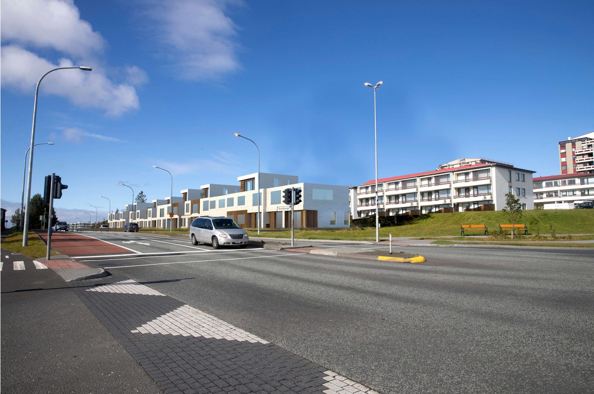 Vistvæn fjölbýlishús við Furugerði 23