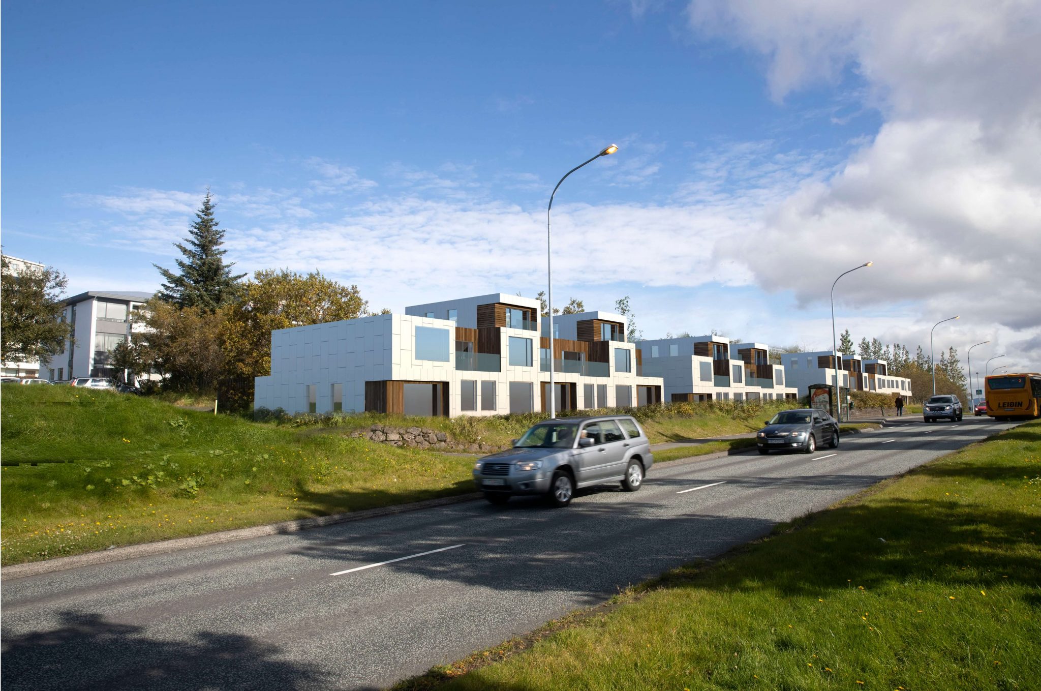 Furugerði 23 séð frá götu