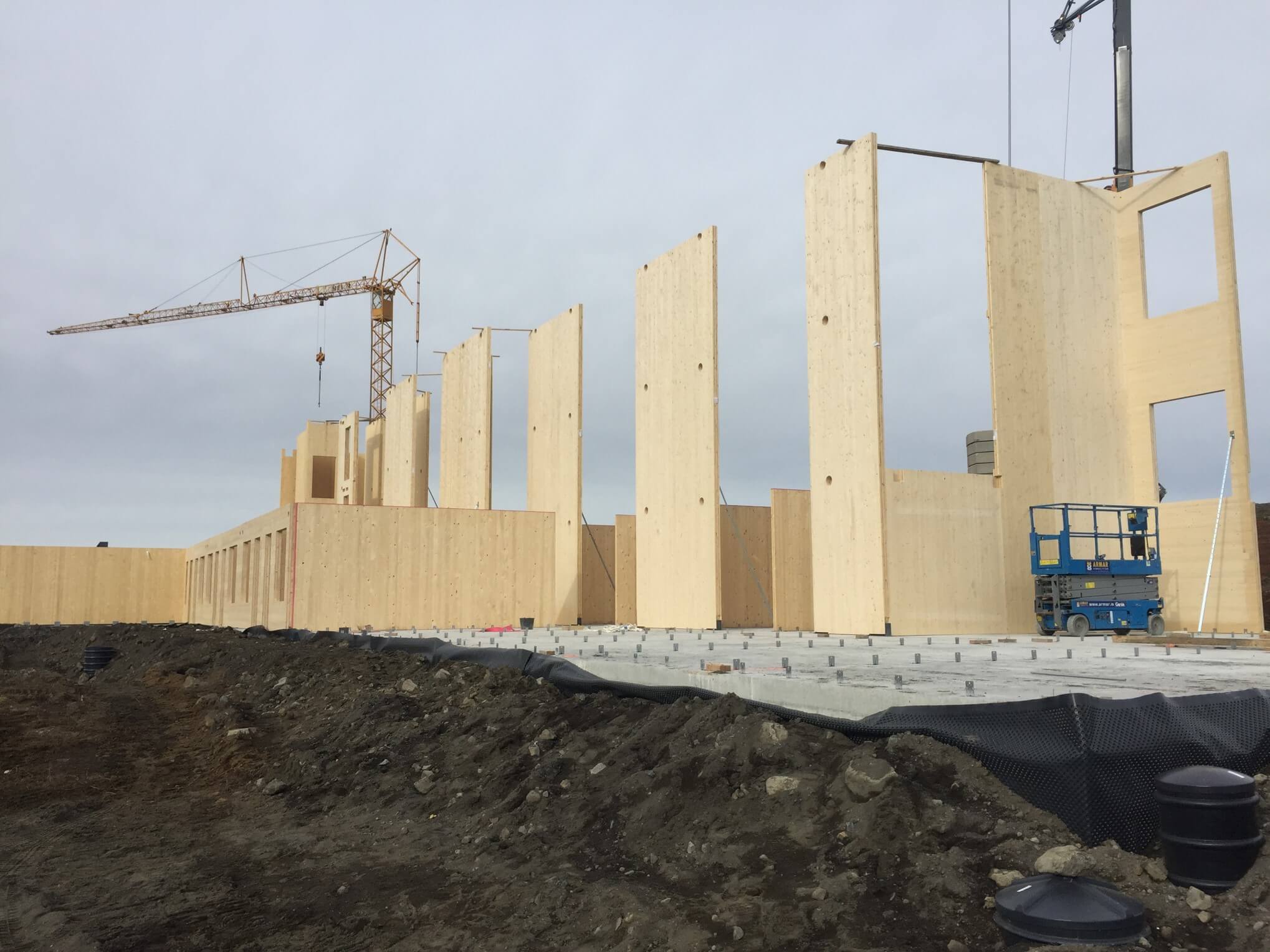 Hótelbyggingin við Mývatn